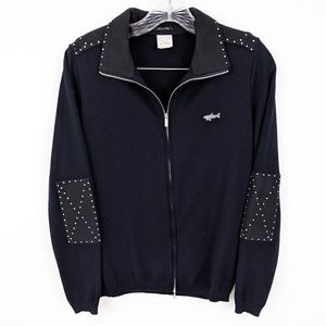 Paul & Shark Yachting Pure New Wool Cardigan M